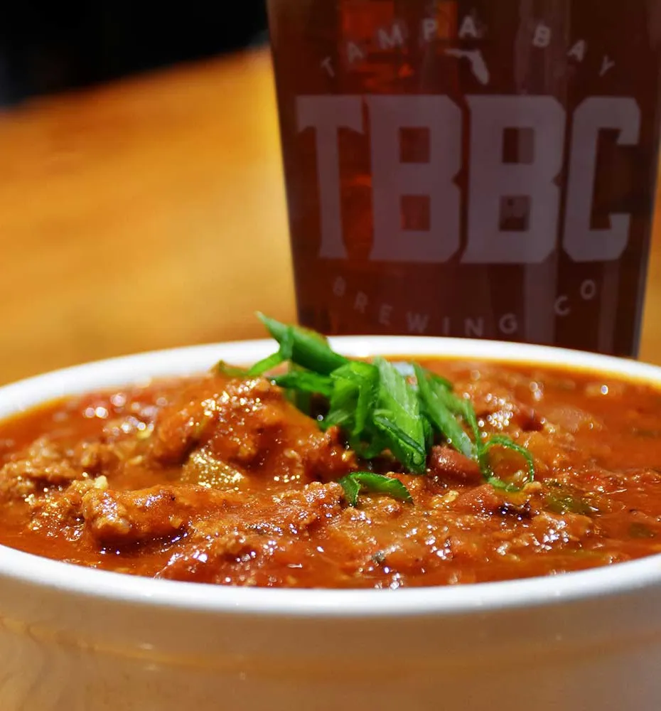 bier chili' title='Brouwerijen serveren heerlijke biersoepen