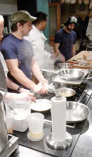 La semplice cena a base di birra di quattro portate di Garrett Oliver