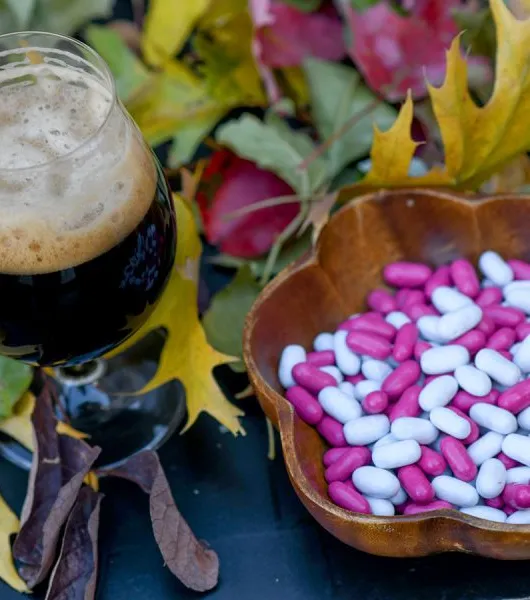 Good and Plenty Candy Stout-tal párosítva' title='Maradt Halloween cukorka és sör párosítás