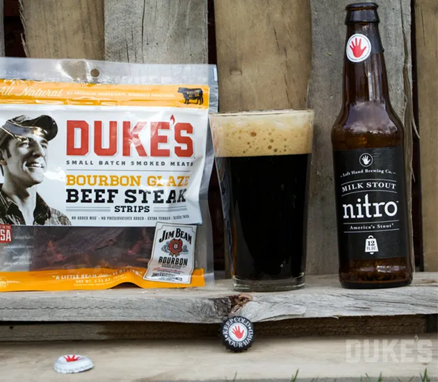 Cerveza y cecina de ternera' title='Cerveza artesanal Conozca Craft Jerky: Edición Colorado