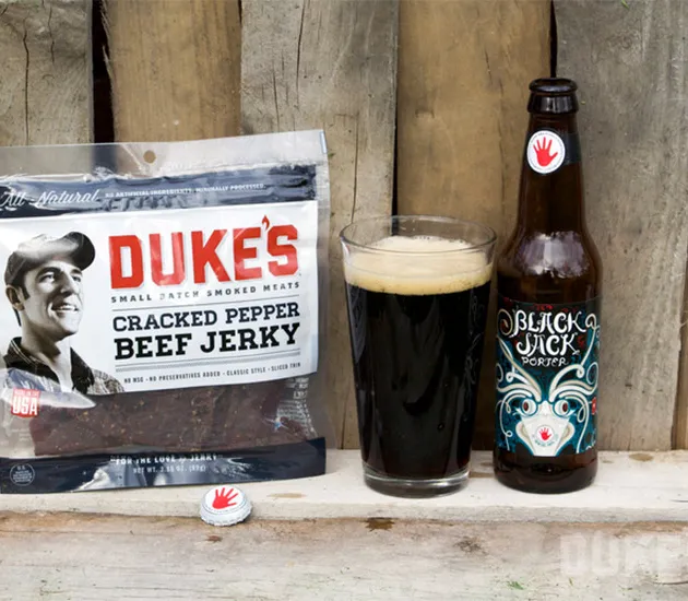 Cerveza y cecina de ternera' title='Cerveza artesanal Conozca Craft Jerky: Edición Colorado