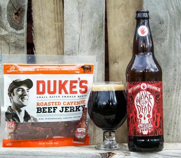 Cerveza y cecina de ternera' title='Cerveza artesanal Conozca Craft Jerky: Edición Colorado