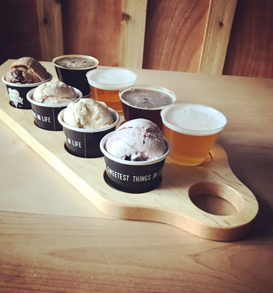 el helado de cerveza estilo' title='Vuelos con helado y cerveza en Boise