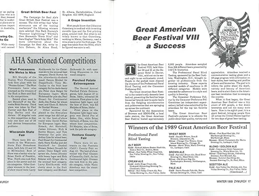 GABF 1989 ipa introducerad' title='Öl historia