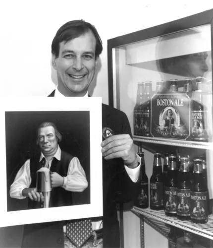 jim koch grundar Boston Beer' title='Öl historia