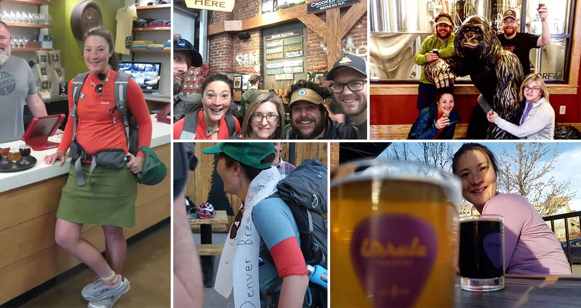 Trouver une communauté à pied : ma randonnée de 100 miles à Denver Brew