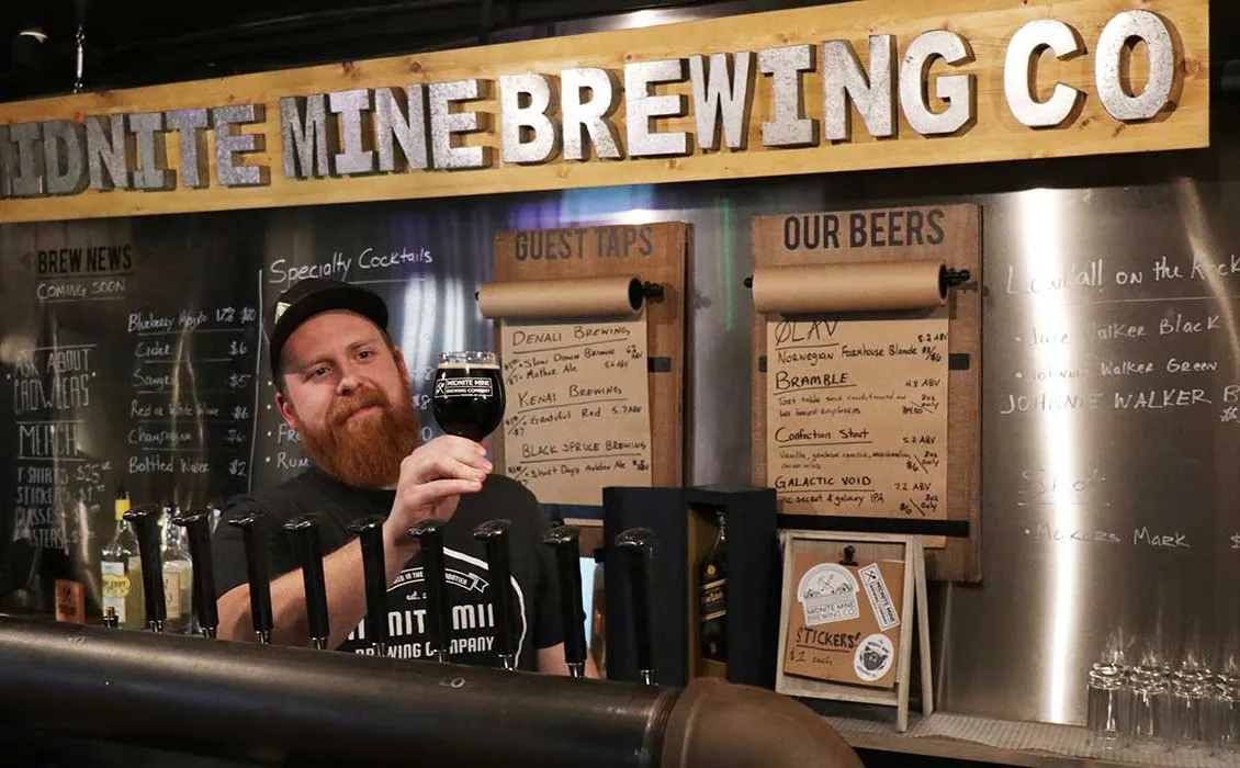 talon mensik midnite mine alaszka' title='Aurora vadászat és kézműves sörözés Fairbanks Alaszkában