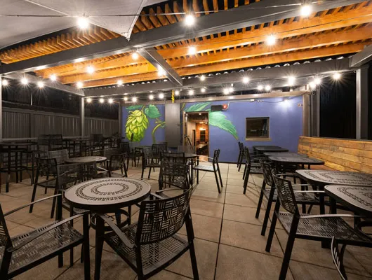 Odell Brewing Company à Denver Colorado' title='De superbes toits de brasserie offrant des bières avec vue