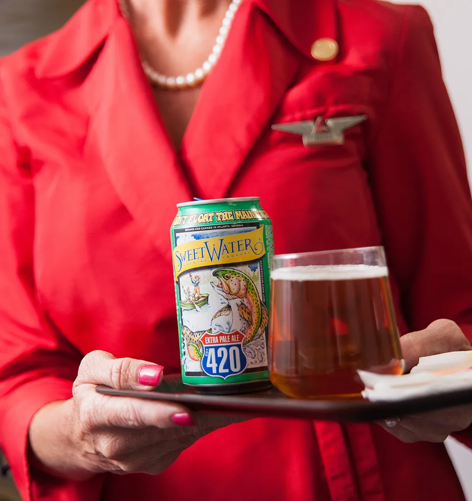 Sweetwater 420 Deltaflug' title='Craft-Biere erhalten bei großen Fluggesellschaften einen Aufschwung