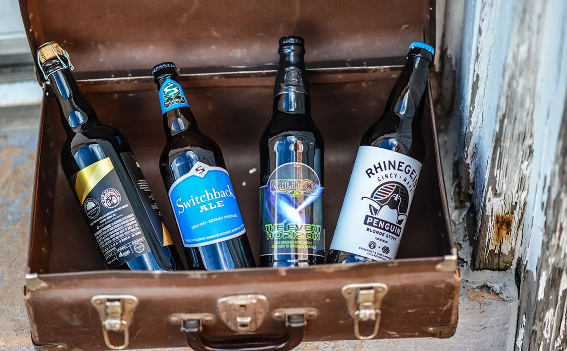 viajando con cerveza' title='Lista de verificación de viaje de un experto en cerveza