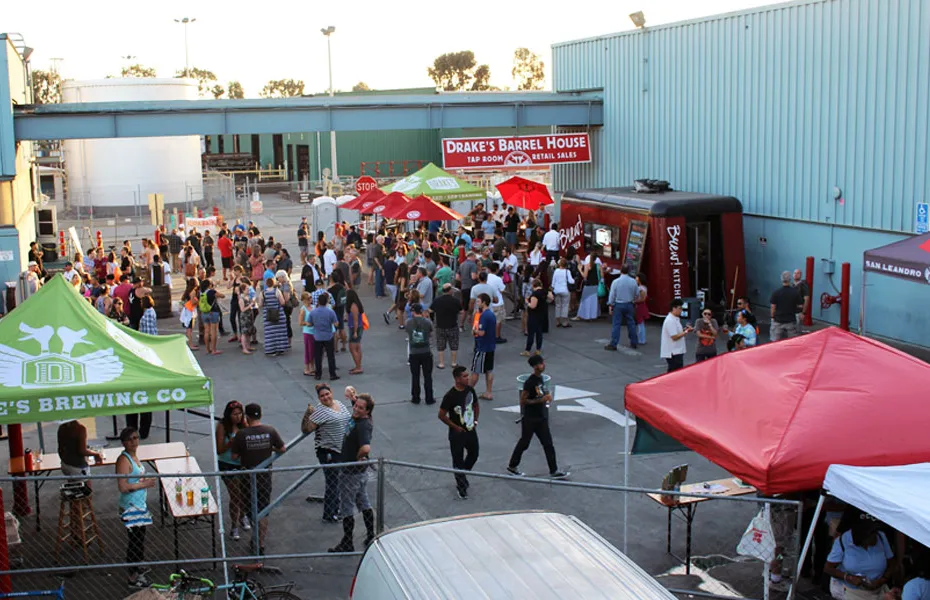 Drakes brouwen' title='San Leandro: de volgende hotspot voor bier in Noord-Californië