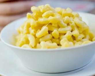 Chocolade Stout Gebakken Mac n’ Cheese' decoding='async' title='Bier