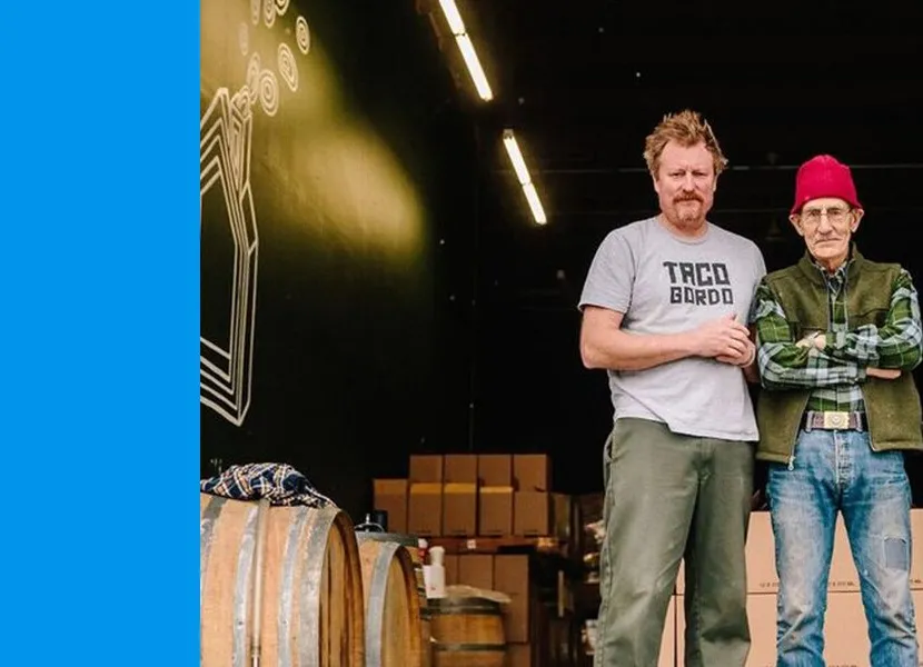 20 éves barátság | Bill Mares és Todd Haire' decoding='async' title='Kézműves sörmúzsák