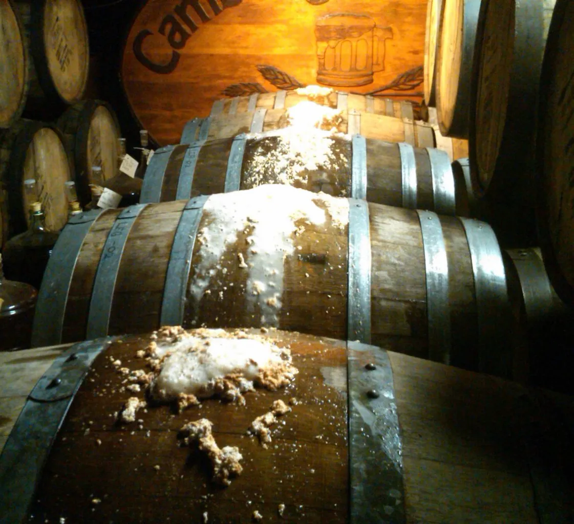 Solera sörös hordók' title='Solera Brewing: Az amerikai sörfőzők felfedezik a régi világ sörfőzési stílusát