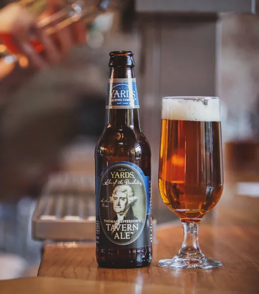 Thomas Jefferson Tavern Ale' title='Amerikas früheste Präsidenten liebten Bier
