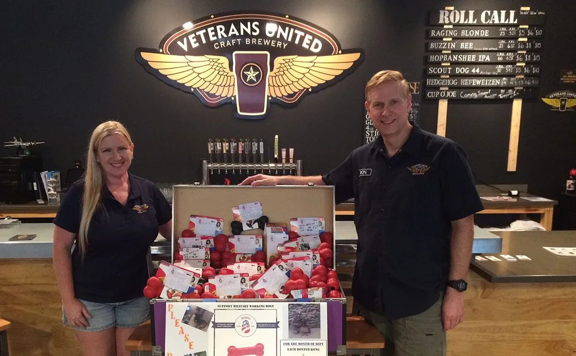 veteranägda bryggerier' title='Amerikas veteranägda bryggerier bygger gemenskap hedrar de som tjänar