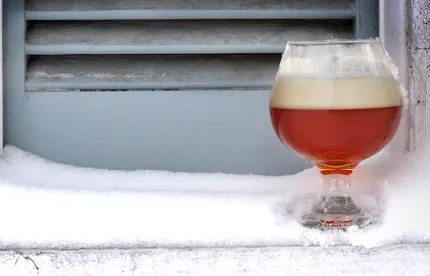 랜디 모셔(Randy Mosher)가 새해를 맞아 겨울 워머를 선택했습니다.