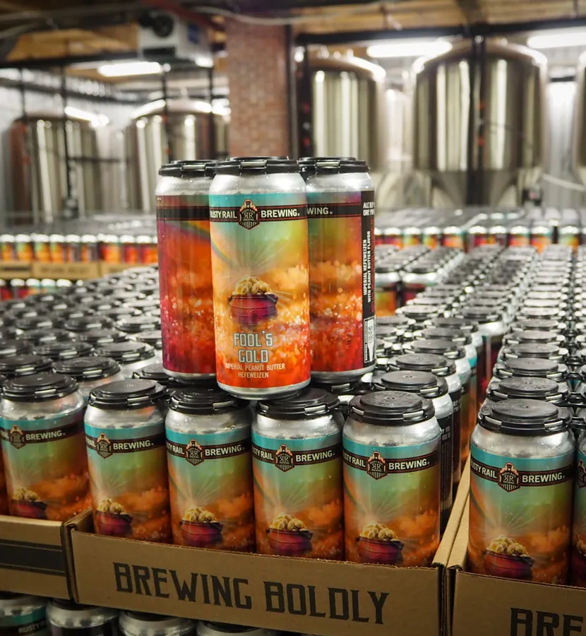 Rusty Rail Fools Gold Peanut Butter Hefeweizen' title='Új és figyelemre méltó mogyoróvajas sörök