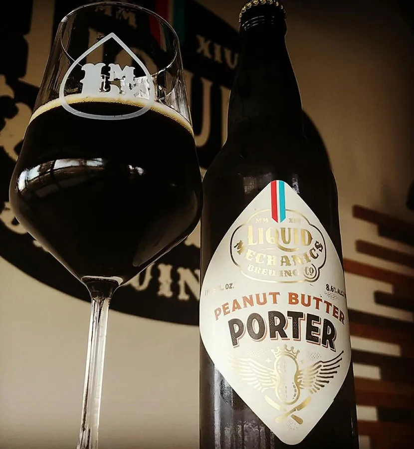 Folyékony mechanika mogyoróvajas porter' title='Új és figyelemre méltó mogyoróvajas sörök