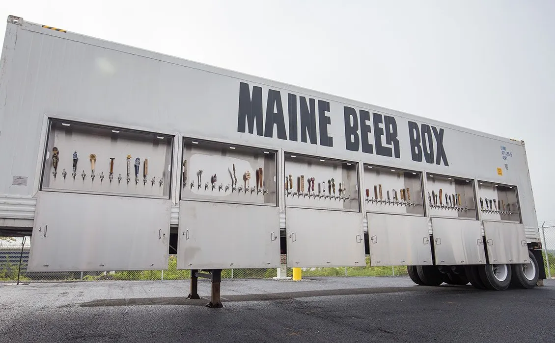 Maine Beer Box' title='Maine Beer Box bemutatása: Első pillantás erre az egyedülálló projektre (FOTÓK)