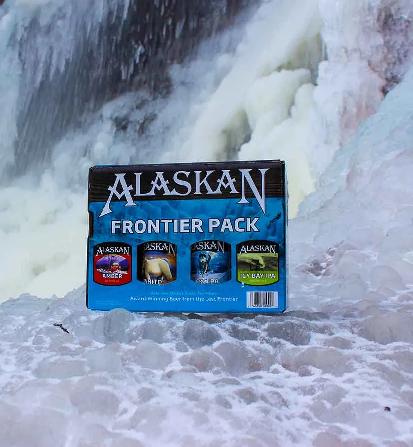 alaskan brewing sort ölpaket' title='Craft Breweries utforskar nya tillvägagångssätt för olika förpackningar