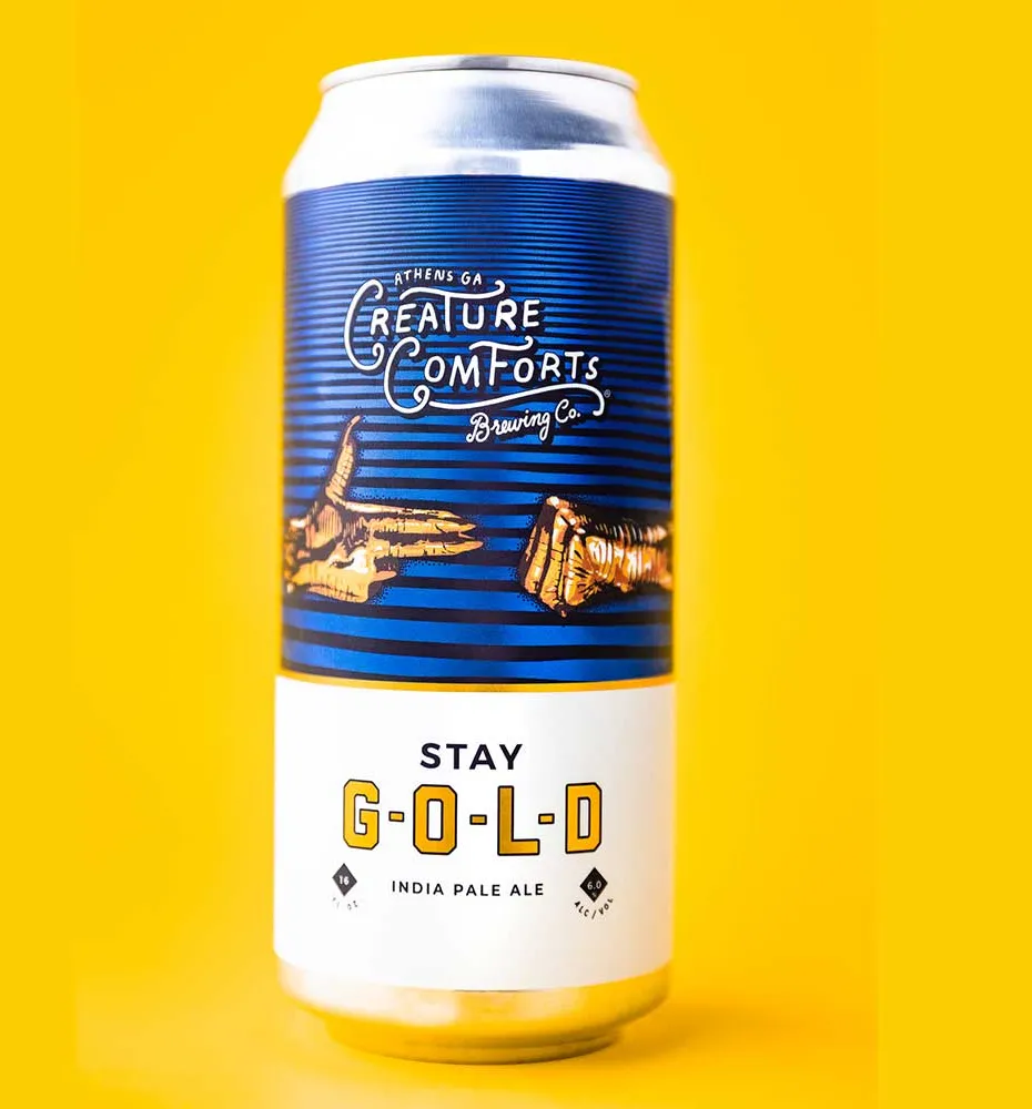 Pysy G-O-L-D IPA:ssa' title='Musiikkia oluisiisi: Kun panimot ja bändit tekevät yhteistyötä