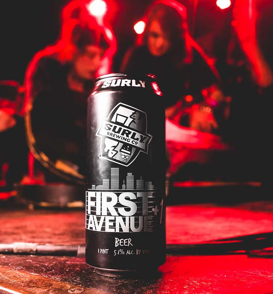 Surly Brewing First Avenue Beer' title='Musiikkia oluisiisi: Kun panimot ja bändit tekevät yhteistyötä