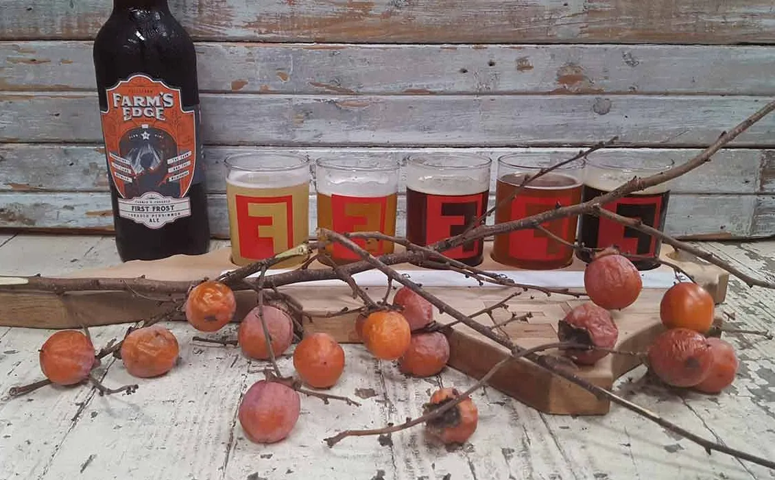 gefokte bieringrediënten' title='Out of the Woods: bier foerageren in stedelijke gebieden