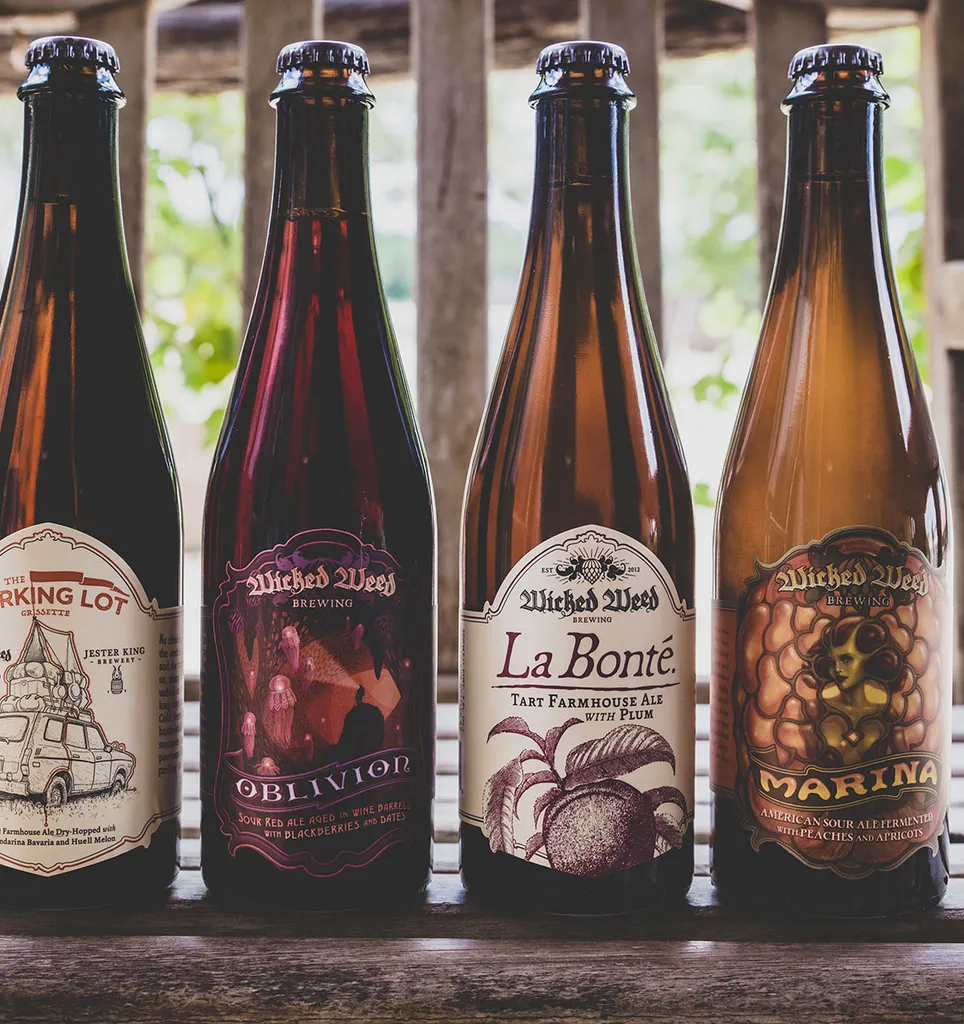 Wicked Weed-samenwerking' title='Kleine brouwers reageren heftig op de overname van Wicked Weed Brewing door AB-InBev