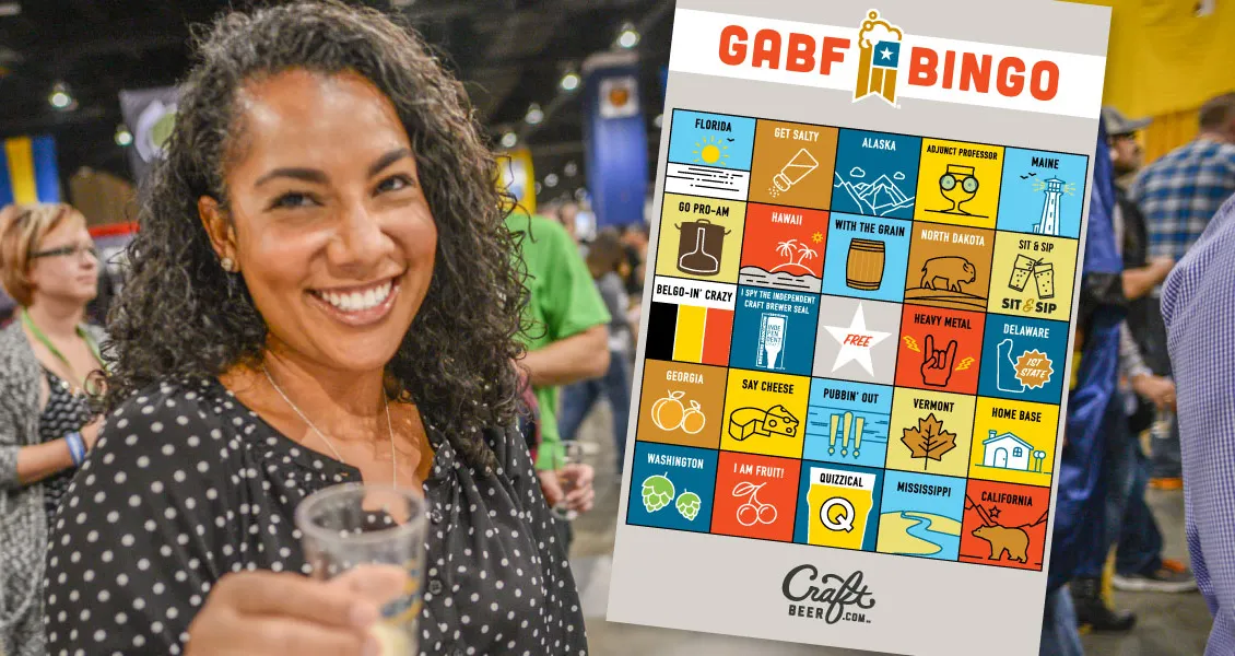 그레이트 아메리칸 맥주 페스티벌 빙고 카드