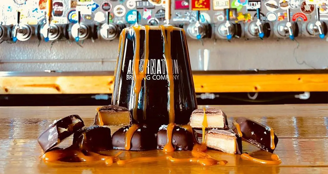 Mit Milchalternativen gebraute Milk Stouts