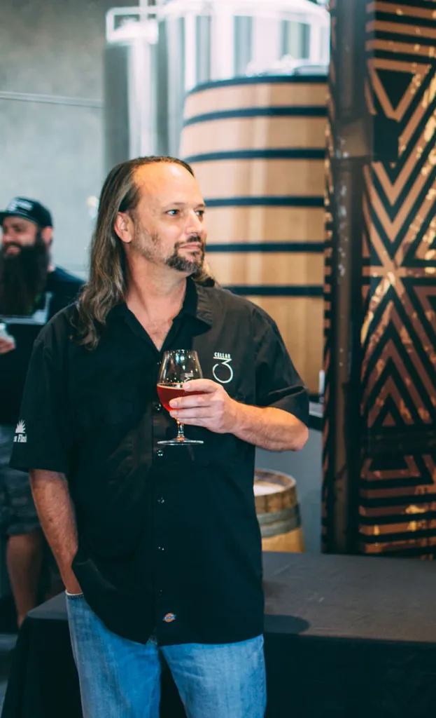 Pat Korn' title='Bryggere finner dristige ølsmaker i fat utenfor Bourbon