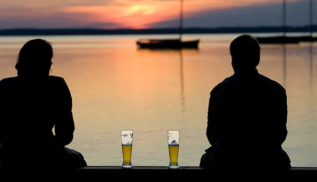 meer_sillouhette' title='Avonturen en ambachtelijk bier in Noord-Minnesota