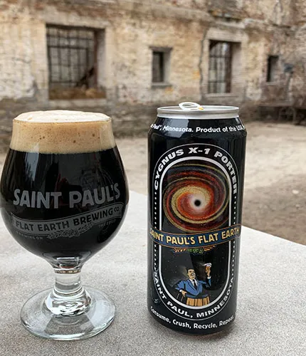 Saint Paul's Flat Earth Brewing' title='Tarinoita 10 omituisen oluenimen takana