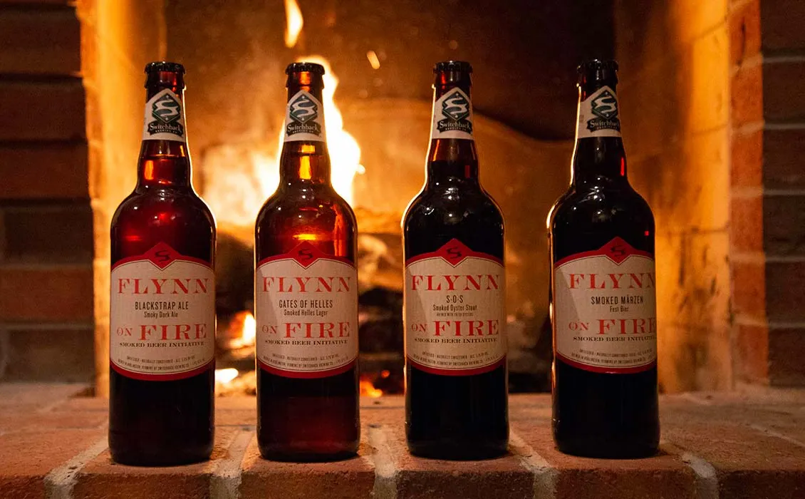 Serpentinen braut Flynn in Flammen' title='Die Kunst, Bier zu rauchen und wie man es genießt