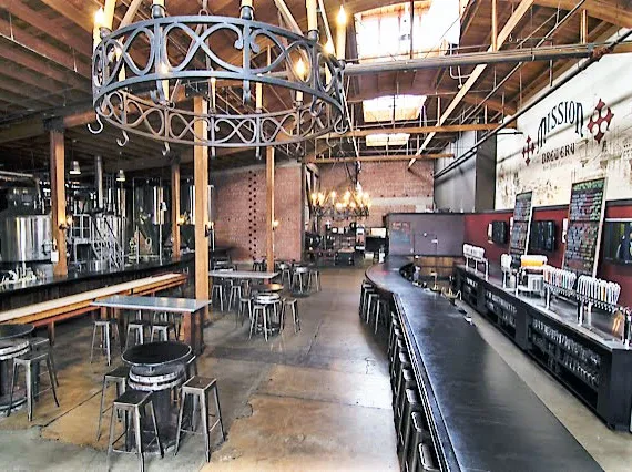 Mission Brewing' title='12 fler bryggerier i historiska byggnader: Återuppliva och återställa det förflutna
