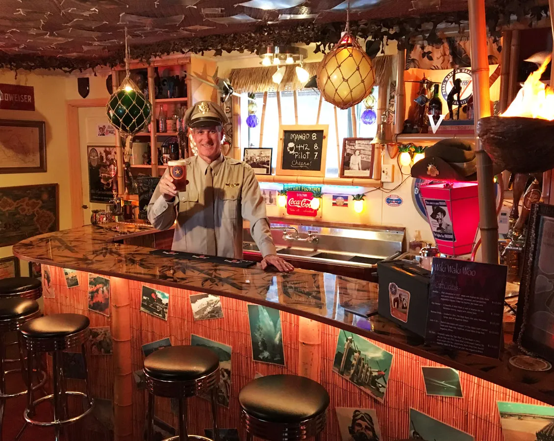 Panimo, joka tarjoilee käsityöolutta ja sotatarinoita