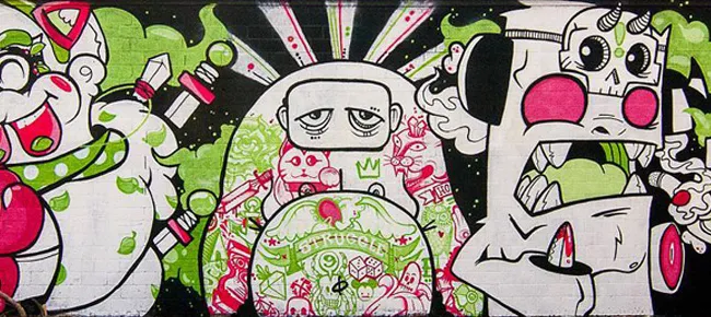 episk bryggning' title='Epic Brewing omfamnar Denvers graffitikonstnärer