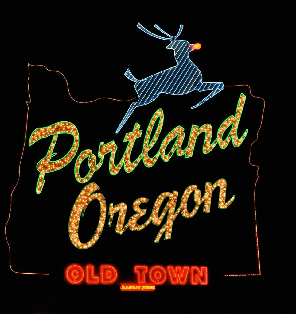 Portland teken springend hert' title='Old Town Brewing en de stad Portland maken een einde aan een langdurig geschil over handelsmerken