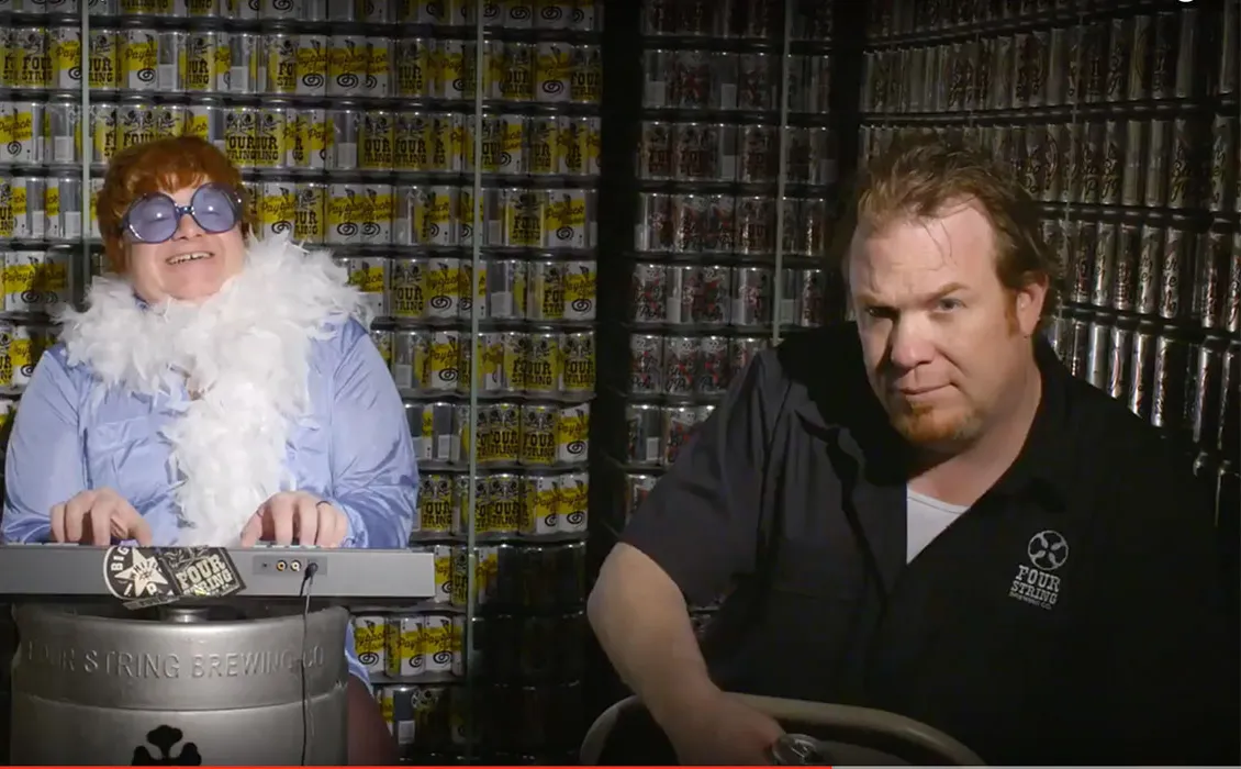 El inteligente vídeo de Brewery evoca recuerdos del rock and roll de los 80