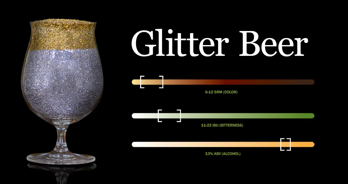 BA nomme le style de bière de compétition « officiel » de la bière Glitter