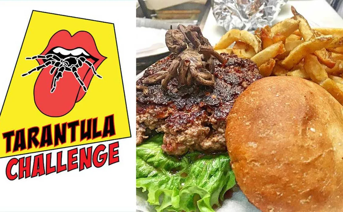 Diese Brauerei serviert Ihnen einen Tarantula-Burger (aber nur, wenn Sie Glück haben)