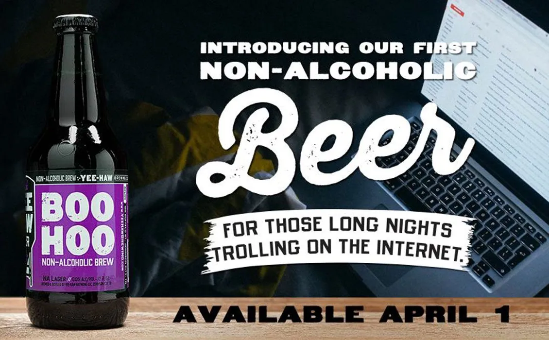 Yee-Haw Aprilscherz 2017' title='10 Brauereistreiche, die Sie am Aprilscherz 2017 vielleicht getäuscht haben