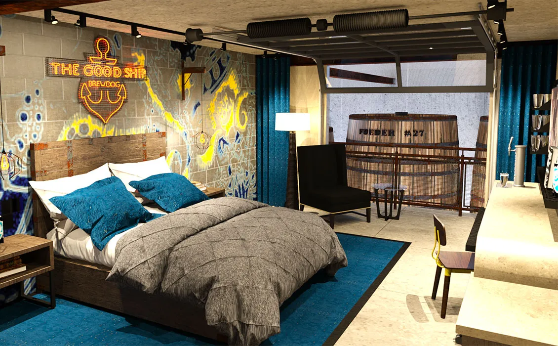 A BrewDog bemutatta a DogHouse terveit, egy közösségi finanszírozású kézműves sörhotelt a New Ohio-i sörfőzde központjában