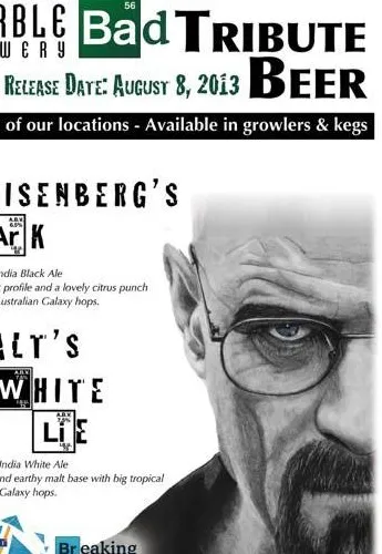 マーブル・ブルワリー、ブレイキング・バッド・ビールを発売へ