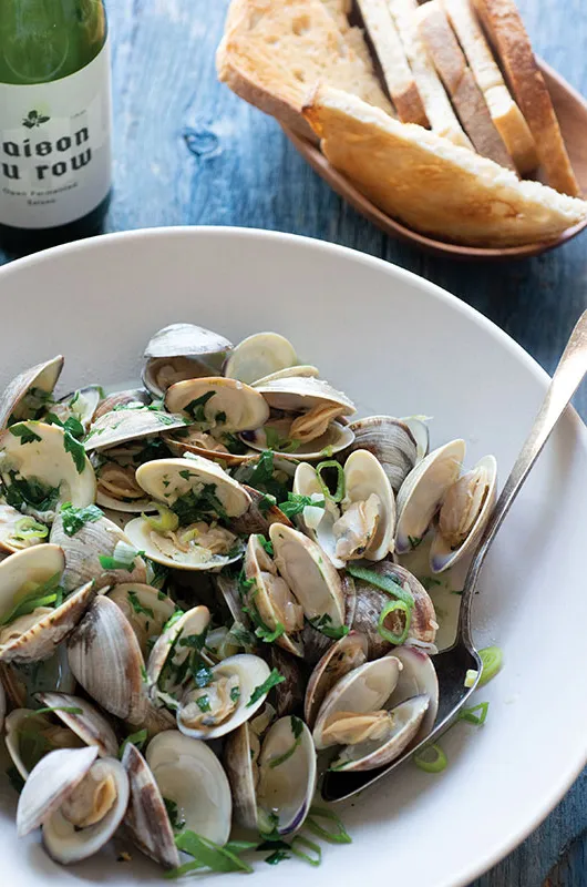 Schüssel Muscheln mit Saison' title='Salzgehalt