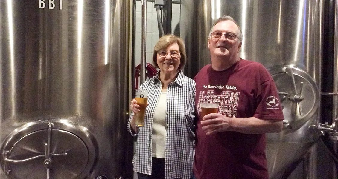 Craft Beer Couples lange historie med at besøge bryggerier