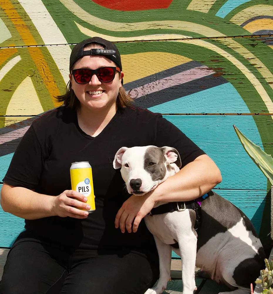 Theresa Bale Temescal műveleti vezetője' title='„A kedvesnek lenni nem elég” a Temescal Brewing számára. Cselekednek