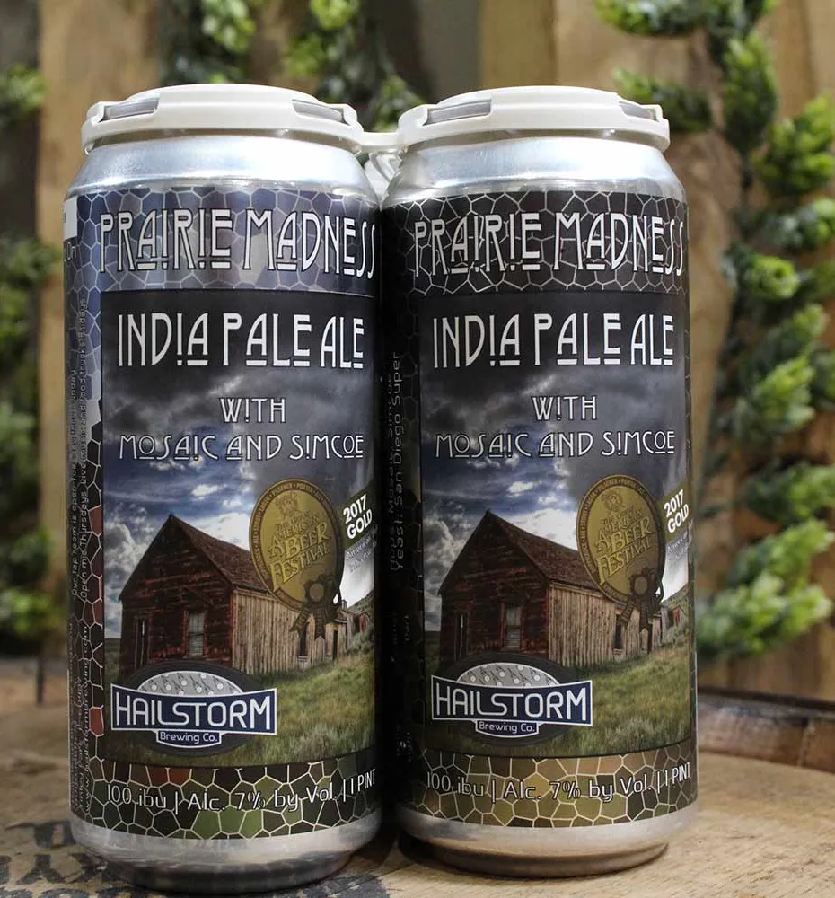 Prairie Madness IPA' title='Hailstorm Brewing: Inne i et GABF IPA-gullmedaljevinnende bryggeri