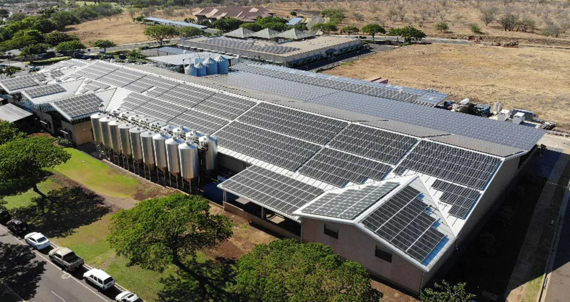 Maui brouwt zonnepanelen' title='Maui Brewing gaat off-the-grid